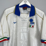 1995/96 ITALY AWAY SHIRT (XL) NIKE - Cult Kits - XL - Buy Vintage Football Shirts, Authentic Retro Football Shirts For Sale, Classic Football Shirts & Soccer Jersey