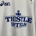 1995/96 LEEDS UNITED YEBOAH 21 L/S HOME SHIRT (L) ASICS - Cult Kits - Large - Buy Vintage Football Shirts, Authentic Retro Football Shirts For Sale, Classic Football Shirts & Soccer Jersey