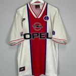 1995/96 PSG AWAY SHIRT (XL) NIKE - Cult Kits - XL - Buy Vintage Football Shirts, Authentic Retro Football Shirts For Sale, Classic Football Shirts & Soccer Jersey