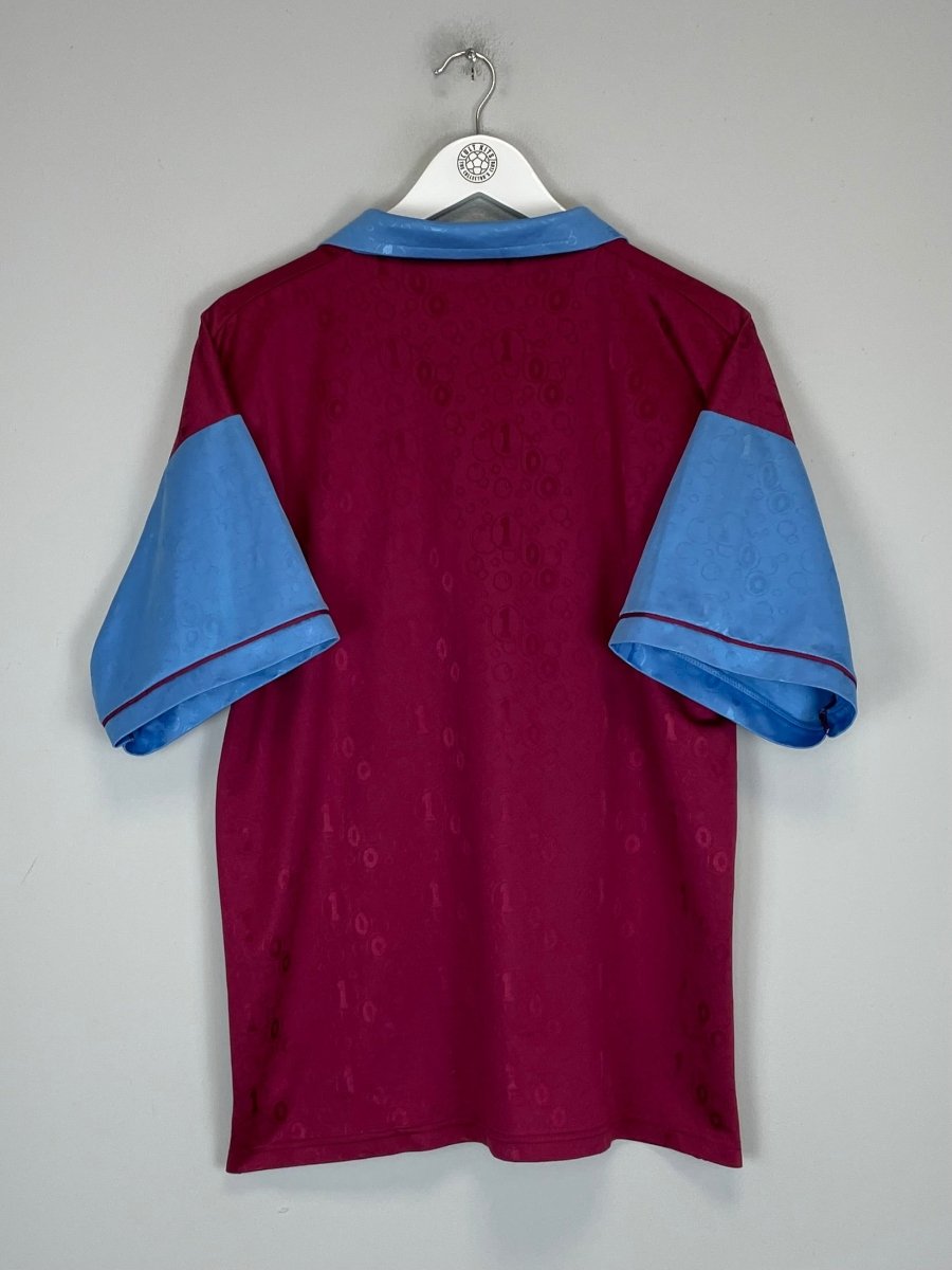 1995/97 WEST HAM HOME SHIRT (L) PONY - Cult Kits - Large - Buy Vintage Football Shirts, Authentic Retro Football Shirts For Sale, Classic Football Shirts & Soccer Jersey