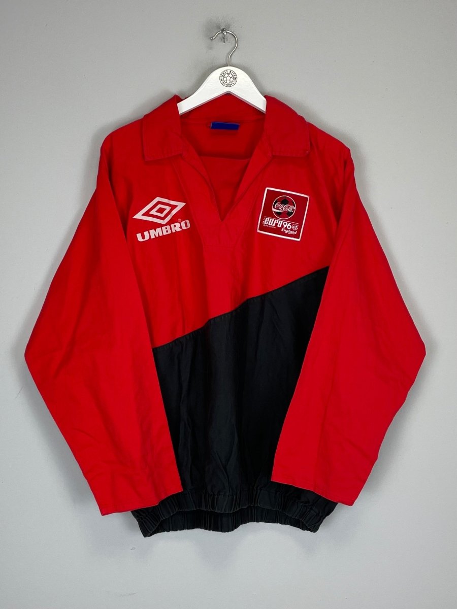 1996 COCA COLA DRILL TOP (XL) UMBRO - Cult Kits - XL - Buy Vintage Football Shirts, Authentic Retro Football Shirts For Sale, Classic Football Shirts & Soccer Jersey