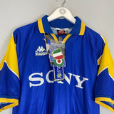 1996/97 JUVENTUS *BNWT* AWAY SHIRT (XL) KAPPA - Cult Kits - XL - Buy Vintage Football Shirts, Authentic Retro Football Shirts For Sale, Classic Football Shirts & Soccer Jersey