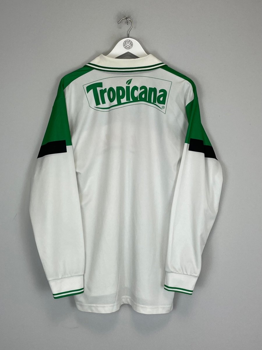 1996/97 ST ETIENNE L/S AWAY SHIRT (XL) LOTTO - Cult Kits - XL - Buy Vintage Football Shirts, Authentic Retro Football Shirts For Sale, Classic Football Shirts & Soccer Jersey