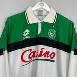1996/97 ST ETIENNE L/S AWAY SHIRT (XL) LOTTO - Cult Kits - XL - Buy Vintage Football Shirts, Authentic Retro Football Shirts For Sale, Classic Football Shirts & Soccer Jersey