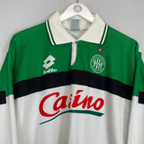 1996/97 ST ETIENNE L/S AWAY SHIRT (XL) LOTTO - Cult Kits - XL - Buy Vintage Football Shirts, Authentic Retro Football Shirts For Sale, Classic Football Shirts & Soccer Jersey