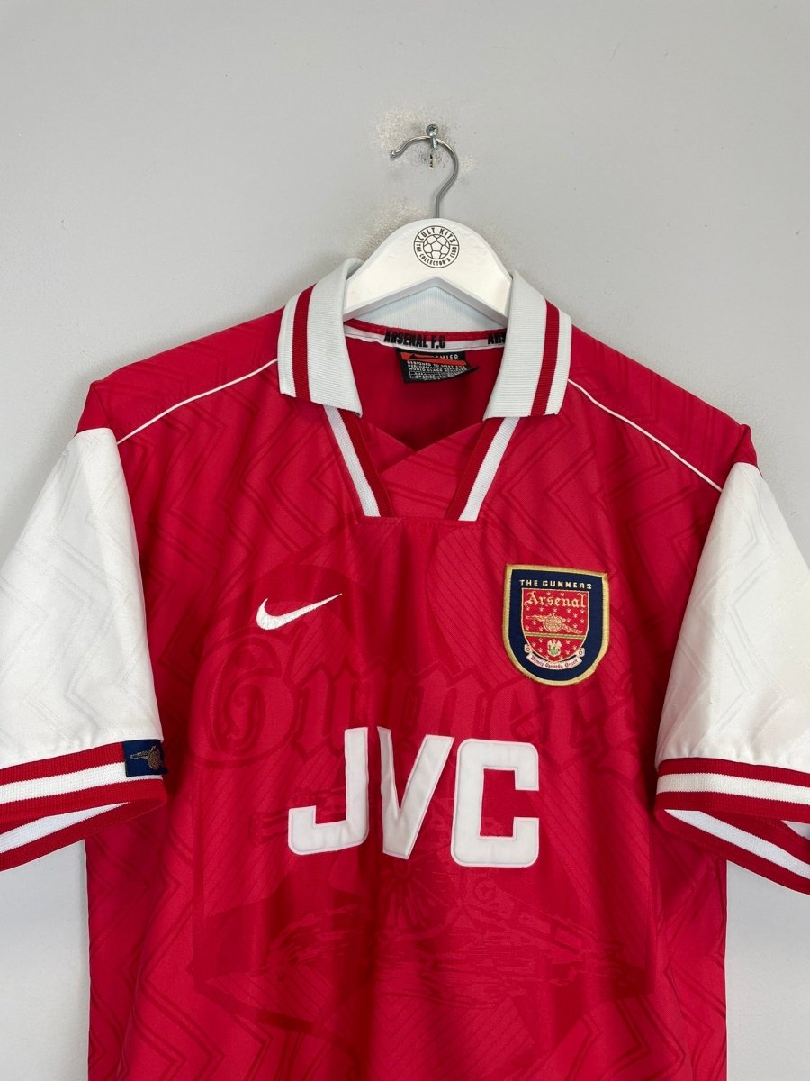 1996/98 ARSENAL ADAMS 6 HOME SHIRT (L) NIKE - Cult Kits - Large - Buy Vintage Football Shirts, Authentic Retro Football Shirts For Sale, Classic Football Shirts & Soccer Jersey