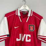 1996/98 ARSENAL ADAMS 6 HOME SHIRT (L) NIKE - Cult Kits - Large - Buy Vintage Football Shirts, Authentic Retro Football Shirts For Sale, Classic Football Shirts & Soccer Jersey