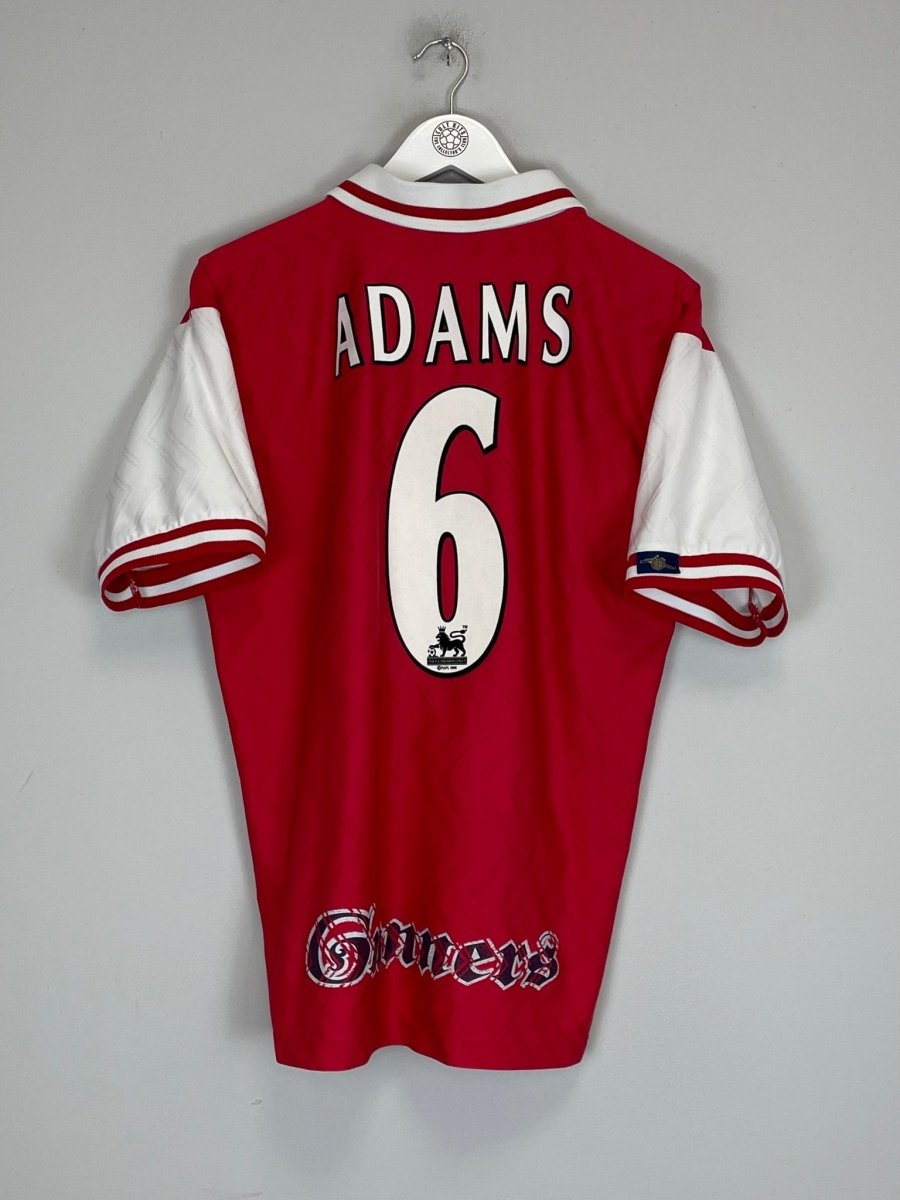 1996/98 ARSENAL ADAMS 6 HOME SHIRT (L) NIKE - Cult Kits - Large - Buy Vintage Football Shirts, Authentic Retro Football Shirts For Sale, Classic Football Shirts & Soccer Jersey