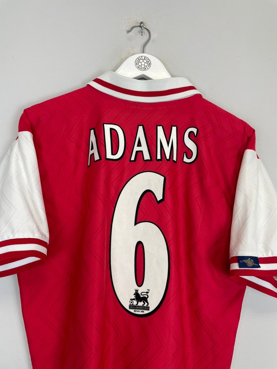 1996/98 ARSENAL ADAMS 6 HOME SHIRT (L) NIKE - Cult Kits - Large - Buy Vintage Football Shirts, Authentic Retro Football Shirts For Sale, Classic Football Shirts & Soccer Jersey