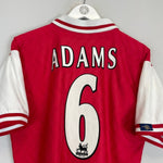1996/98 ARSENAL ADAMS 6 HOME SHIRT (L) NIKE - Cult Kits - Large - Buy Vintage Football Shirts, Authentic Retro Football Shirts For Sale, Classic Football Shirts & Soccer Jersey