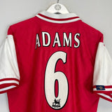 1996/98 ARSENAL ADAMS 6 HOME SHIRT (L) NIKE - Cult Kits - Large - Buy Vintage Football Shirts, Authentic Retro Football Shirts For Sale, Classic Football Shirts & Soccer Jersey