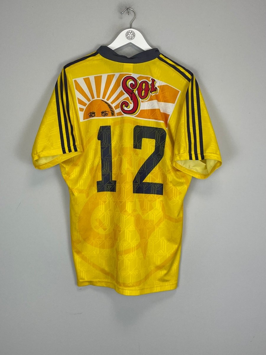 1996/98 CLUB AMERICA 12 HOME SHIRT (M) ADIDAS - Cult Kits - Medium - Buy Vintage Football Shirts, Authentic Retro Football Shirts For Sale, Classic Football Shirts & Soccer Jersey