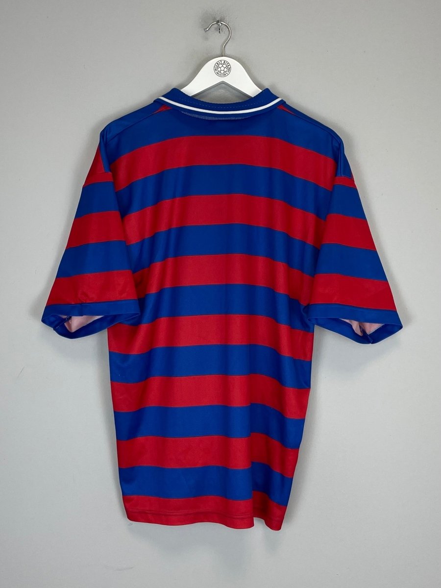 1996/98 OLDHAM ATHLETIC HOME SHIRT (L) PONY - Cult Kits - Large - Buy Vintage Football Shirts, Authentic Retro Football Shirts For Sale, Classic Football Shirts & Soccer Jersey