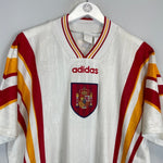 1996/98 SPAIN THIRD SHIRT (L) ADIDAS - Cult Kits - Large - Buy Vintage Football Shirts, Authentic Retro Football Shirts For Sale, Classic Football Shirts & Soccer Jersey