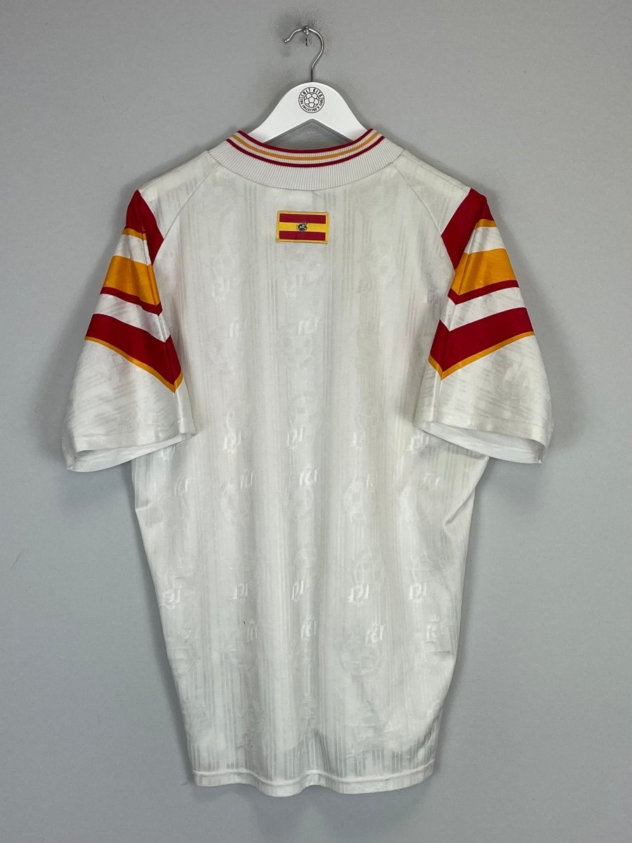 1996/98 SPAIN THIRD SHIRT (L) ADIDAS - Cult Kits - Large - Buy Vintage Football Shirts, Authentic Retro Football Shirts For Sale, Classic Football Shirts & Soccer Jersey