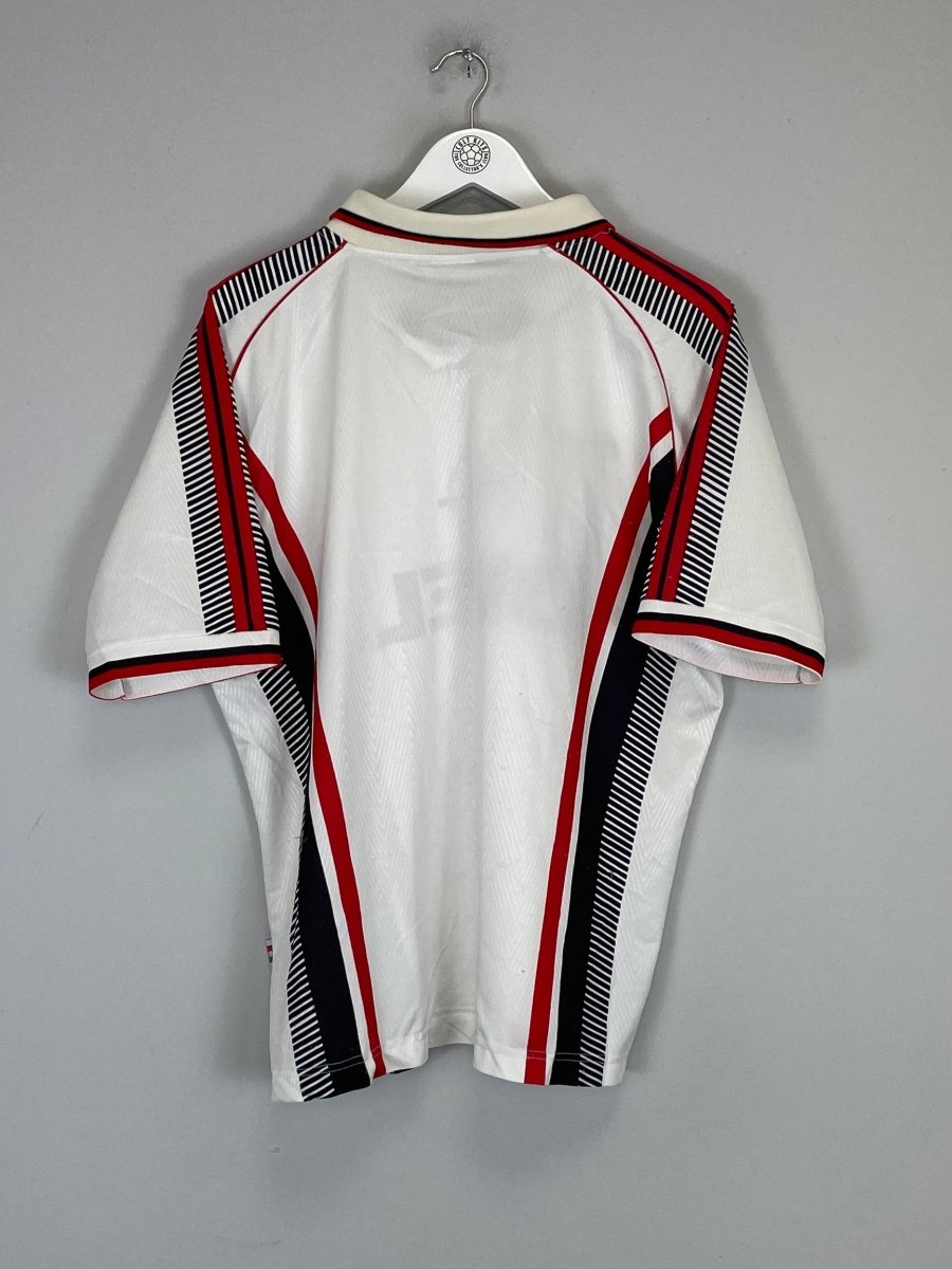 1997/98 AC MILAN AWAY SHIRT (M) LOTTO - Cult Kits - Medium - Buy Vintage Football Shirts, Authentic Retro Football Shirts For Sale, Classic Football Shirts & Soccer Jersey