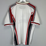 1997/98 AC MILAN AWAY SHIRT (M) LOTTO - Cult Kits - Medium - Buy Vintage Football Shirts, Authentic Retro Football Shirts For Sale, Classic Football Shirts & Soccer Jersey