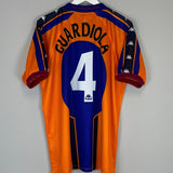 1997/98 BARCELONA GUARDIOLA 4 AWAY SHIRT (XL) KAPPA - Cult Kits - XL - Buy Vintage Football Shirts, Authentic Retro Football Shirts For Sale, Classic Football Shirts & Soccer Jersey