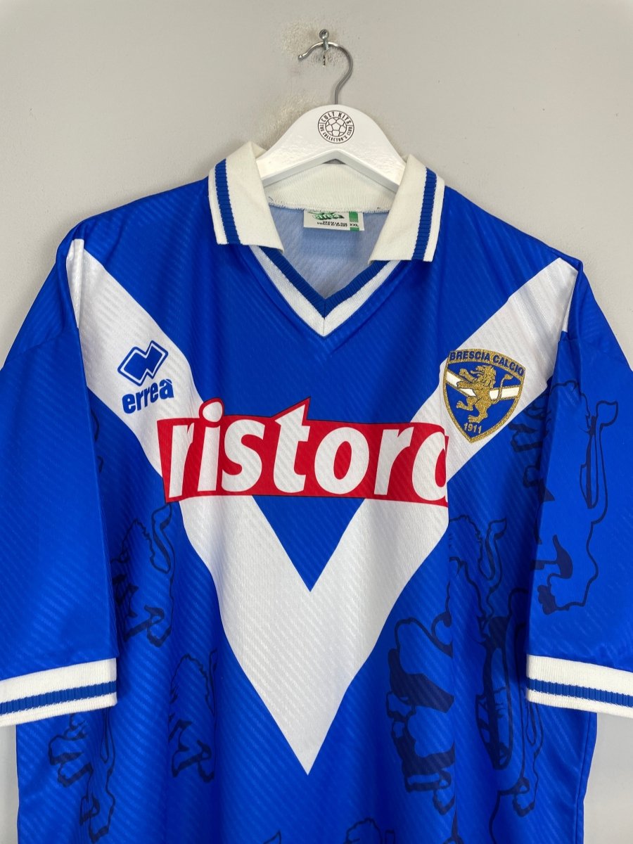 1997/98 BRESCIA HUBNER 11 HOME SHIRT (XXL) ERREA - Cult Kits - XXL - Buy Vintage Football Shirts, Authentic Retro Football Shirts For Sale, Classic Football Shirts & Soccer Jersey