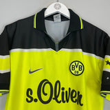 1997/98 DORTMUND HOME SHIRT (M) NIKE - Cult Kits - Medium - Buy Vintage Football Shirts, Authentic Retro Football Shirts For Sale, Classic Football Shirts & Soccer Jersey
