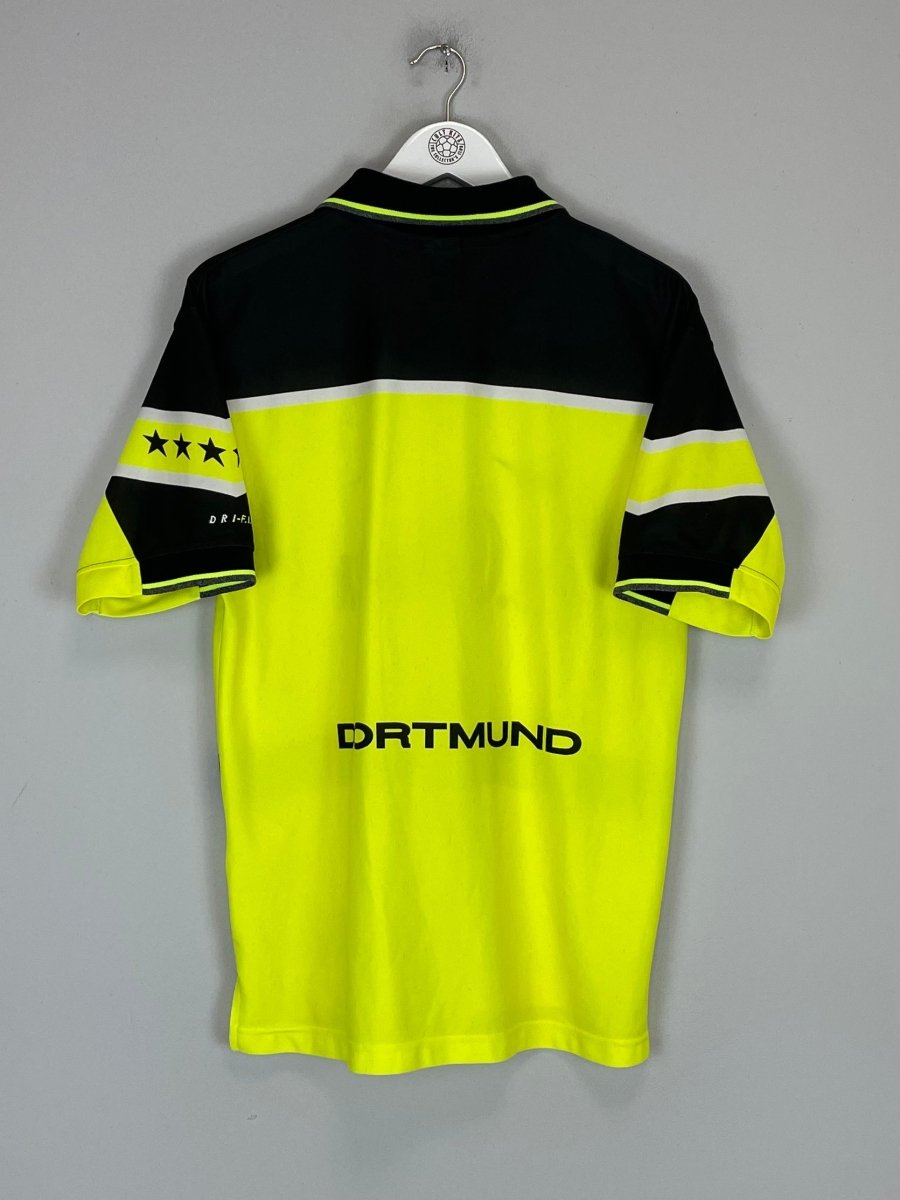 1997/98 DORTMUND HOME SHIRT (M) NIKE - Cult Kits - Medium - Buy Vintage Football Shirts, Authentic Retro Football Shirts For Sale, Classic Football Shirts & Soccer Jersey