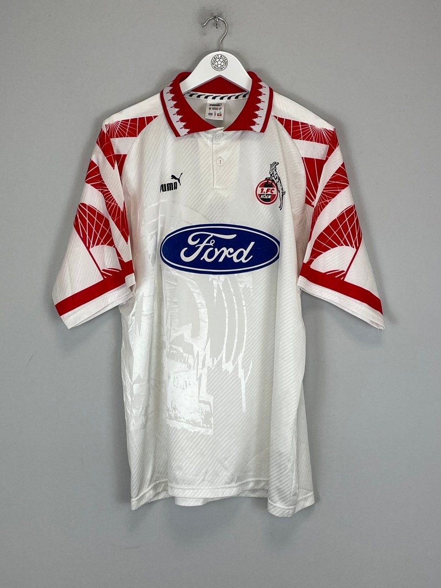 1997/98 FC KOLN HOME SHIRT (L) PUMA - Cult Kits - Large - Buy Vintage Football Shirts, Authentic Retro Football Shirts For Sale, Classic Football Shirts & Soccer Jersey