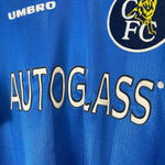 1997/99 CHELSEA ZOLA 25 HOME SHIRT (XL) UMBRO - Cult Kits - XL - Buy Vintage Football Shirts, Authentic Retro Football Shirts For Sale, Classic Football Shirts & Soccer Jersey