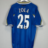 1997/99 CHELSEA ZOLA 25 HOME SHIRT (XL) UMBRO - Cult Kits - XL - Buy Vintage Football Shirts, Authentic Retro Football Shirts For Sale, Classic Football Shirts & Soccer Jersey