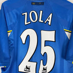 1997/99 CHELSEA ZOLA 25 HOME SHIRT (XL) UMBRO - Cult Kits - XL - Buy Vintage Football Shirts, Authentic Retro Football Shirts For Sale, Classic Football Shirts & Soccer Jersey
