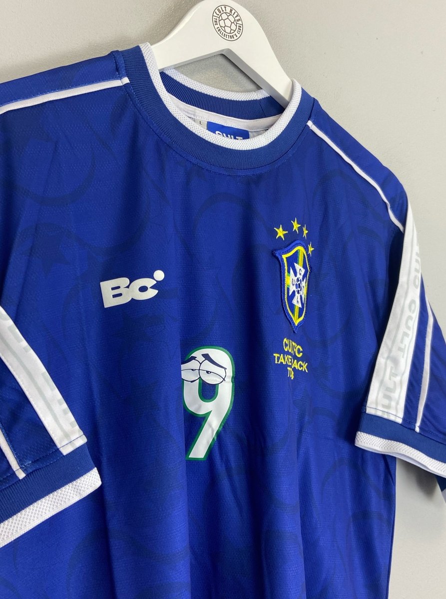 1998 'FENOMENO' CULT KITS X BC STUDIO AWAY SHIRT (MULTIPLE SIZES) R9 - Cult Kits - Medium - Buy Vintage Football Shirts, Authentic Retro Football Shirts For Sale, Classic Football Shirts & Soccer Jersey