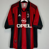 1998/00 AC MILAN MALDINI 3 HOME SHIRT (XL) ADIDAS - Cult Kits - XL - Buy Vintage Football Shirts, Authentic Retro Football Shirts For Sale, Classic Football Shirts & Soccer Jersey