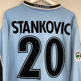 1998/00 LAZIO STANKOVIC 20 L/S HOME SHIRT (L) PUMA - Cult Kits - Large - Buy Vintage Football Shirts, Authentic Retro Football Shirts For Sale, Classic Football Shirts & Soccer Jersey