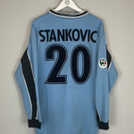 1998/00 LAZIO STANKOVIC 20 L/S HOME SHIRT (L) PUMA - Cult Kits - Large - Buy Vintage Football Shirts, Authentic Retro Football Shirts For Sale, Classic Football Shirts & Soccer Jersey
