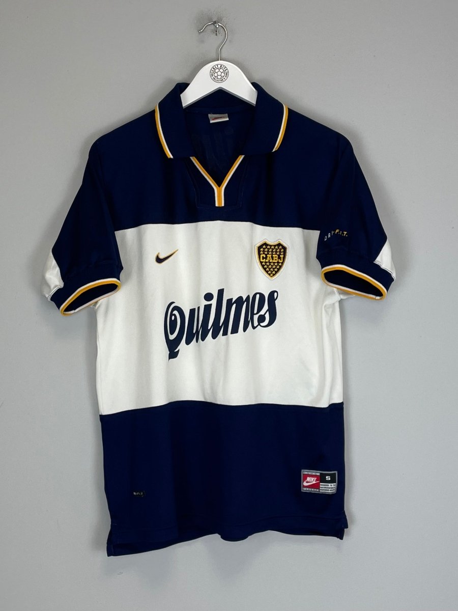 1998/99 BOCA JUNIORS 10 AWAY SHIRT (S) NIKE - Cult Kits - Small - Buy Vintage Football Shirts, Authentic Retro Football Shirts For Sale, Classic Football Shirts & Soccer Jersey