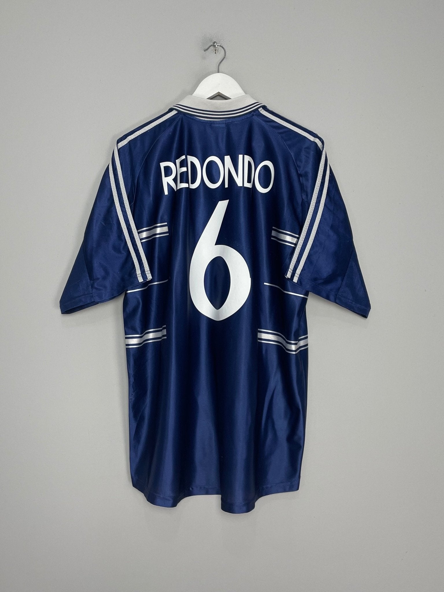 レアル・マドリード REDONDO 6 シャツ　レドンドReal Madrid 1998/99 REAL MADRID REDONDO #6 AWAY SHIRT (XL) ADIDAS – Cult Kits