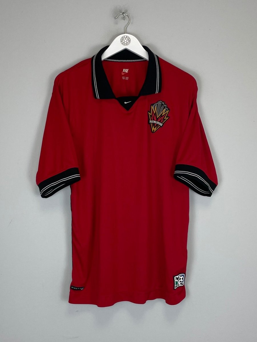 1999 NY/NJ METROSTARS TRAINING SHIRT (XL) NIKE - Cult Kits - XL - Buy Vintage Football Shirts, Authentic Retro Football Shirts For Sale, Classic Football Shirts & Soccer Jersey