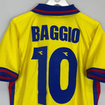 1999/00 BOLOGNA BAGGIO 10 HOME SHIRT (L) DIADORA - Cult Kits - Large - Buy Vintage Football Shirts, Authentic Retro Football Shirts For Sale, Classic Football Shirts & Soccer Jersey
