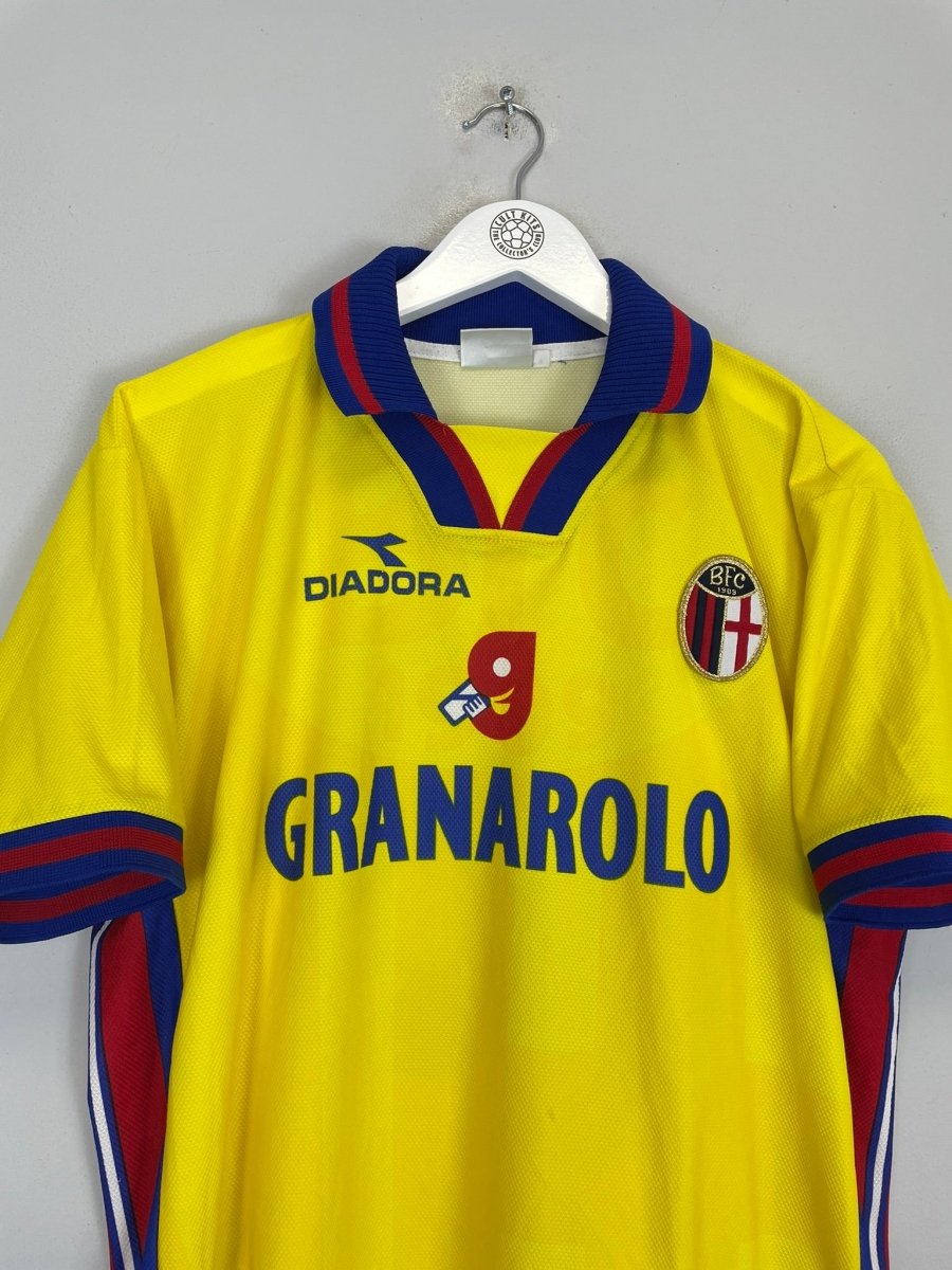 1999/00 BOLOGNA BAGGIO 10 HOME SHIRT (L) DIADORA - Cult Kits - Large - Buy Vintage Football Shirts, Authentic Retro Football Shirts For Sale, Classic Football Shirts & Soccer Jersey
