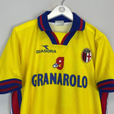 1999/00 BOLOGNA BAGGIO 10 HOME SHIRT (L) DIADORA - Cult Kits - Large - Buy Vintage Football Shirts, Authentic Retro Football Shirts For Sale, Classic Football Shirts & Soccer Jersey