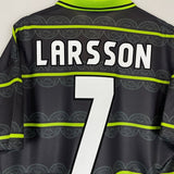 1999/00 CELTIC LARSSON 7 AWAY SHIRT (L) UMBRO - Cult Kits - Large - Buy Vintage Football Shirts, Authentic Retro Football Shirts For Sale, Classic Football Shirts & Soccer Jersey