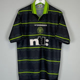 1999/00 CELTIC LARSSON 7 AWAY SHIRT (L) UMBRO - Cult Kits - Large - Buy Vintage Football Shirts, Authentic Retro Football Shirts For Sale, Classic Football Shirts & Soccer Jersey