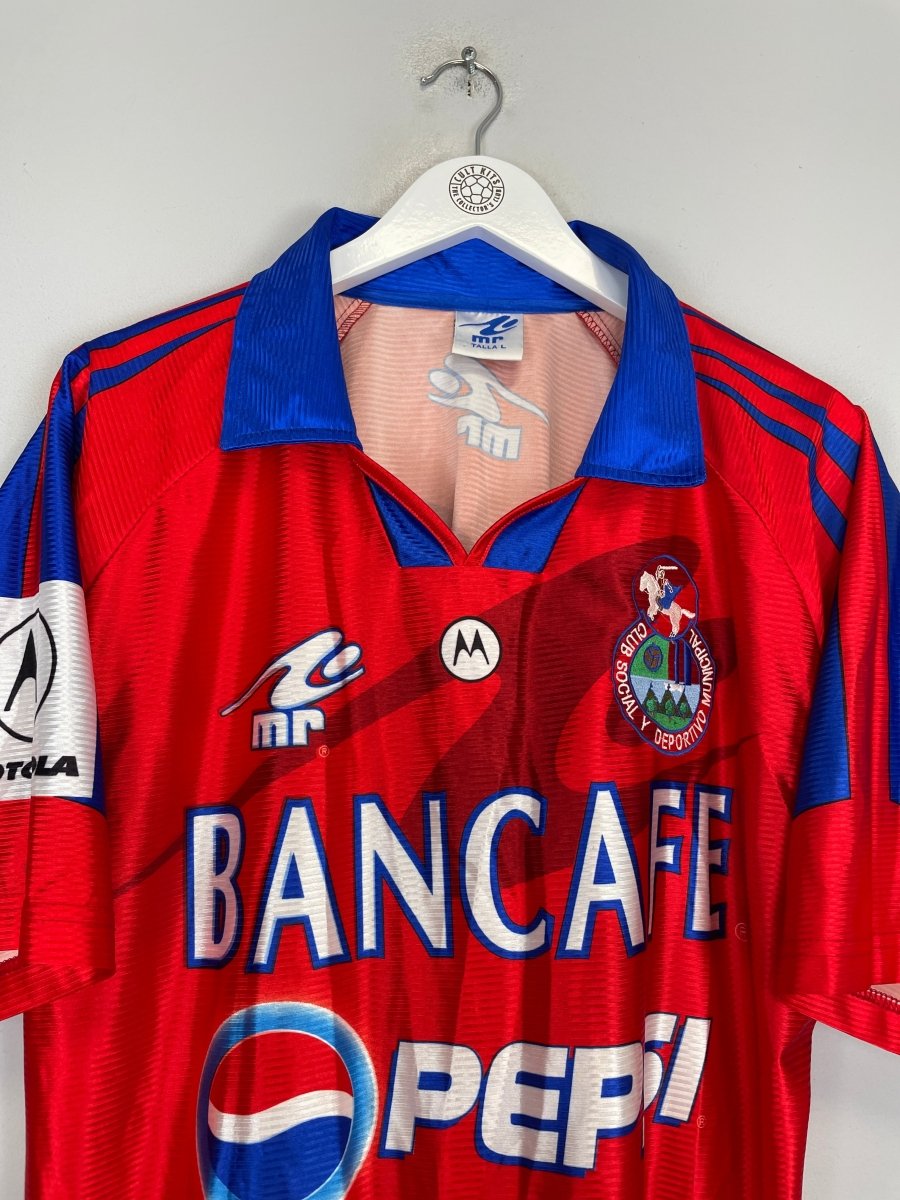 1999/00 CSD MUNICIPAL HOME SHIRT (L) MR - Cult Kits - Large - Buy Vintage Football Shirts, Authentic Retro Football Shirts For Sale, Classic Football Shirts & Soccer Jersey