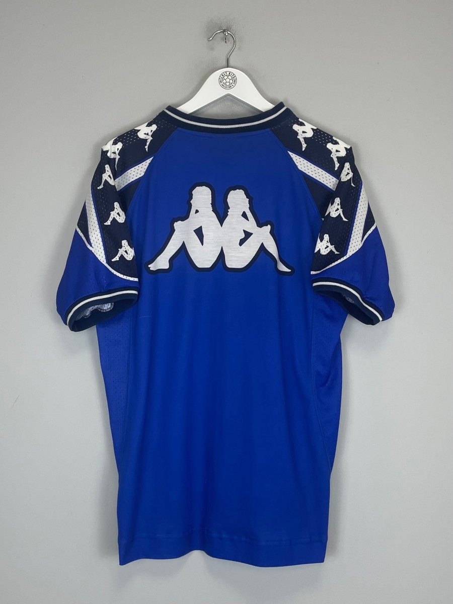 1999/00 ITALY TRAINING SHIRT (M) KAPPA - Cult Kits - Medium - Buy Vintage Football Shirts, Authentic Retro Football Shirts For Sale, Classic Football Shirts & Soccer Jersey