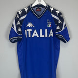 1999/00 ITALY TRAINING SHIRT (M) KAPPA - Cult Kits - Medium - Buy Vintage Football Shirts, Authentic Retro Football Shirts For Sale, Classic Football Shirts & Soccer Jersey