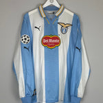 1999/00 LAZIO VERON 32 C/L L/S HOME SHIRT (L) PUMA - Cult Kits - Large - Buy Vintage Football Shirts, Authentic Retro Football Shirts For Sale, Classic Football Shirts & Soccer Jersey