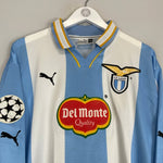 1999/00 LAZIO VERON 32 C/L L/S HOME SHIRT (L) PUMA - Cult Kits - Large - Buy Vintage Football Shirts, Authentic Retro Football Shirts For Sale, Classic Football Shirts & Soccer Jersey