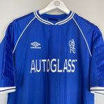 1999/01 CHELSEA ZOLA 25 HOME SHIRT (XL) UMBRO - Cult Kits - XL - Buy Vintage Football Shirts, Authentic Retro Football Shirts For Sale, Classic Football Shirts & Soccer Jersey