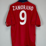 2000/01 CHILE ZAMORANO 9 HOME SHIRT (L) UMBRO - Cult Kits - Large - Buy Vintage Football Shirts, Authentic Retro Football Shirts For Sale, Classic Football Shirts & Soccer Jersey