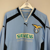2000/01 LAZIO CRESPO 10 L/S HOME SHIRT (XL) PUMA - Cult Kits - XL - Buy Vintage Football Shirts, Authentic Retro Football Shirts For Sale, Classic Football Shirts & Soccer Jersey