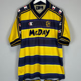 2000/01 PARMA 3 HOME SHIRT (XL) CHAMPION - Cult Kits - XL - Buy Vintage Football Shirts, Authentic Retro Football Shirts For Sale, Classic Football Shirts & Soccer Jersey